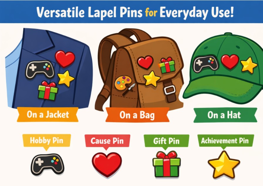 How to Use Custom Lapel Pins for Branding and Style